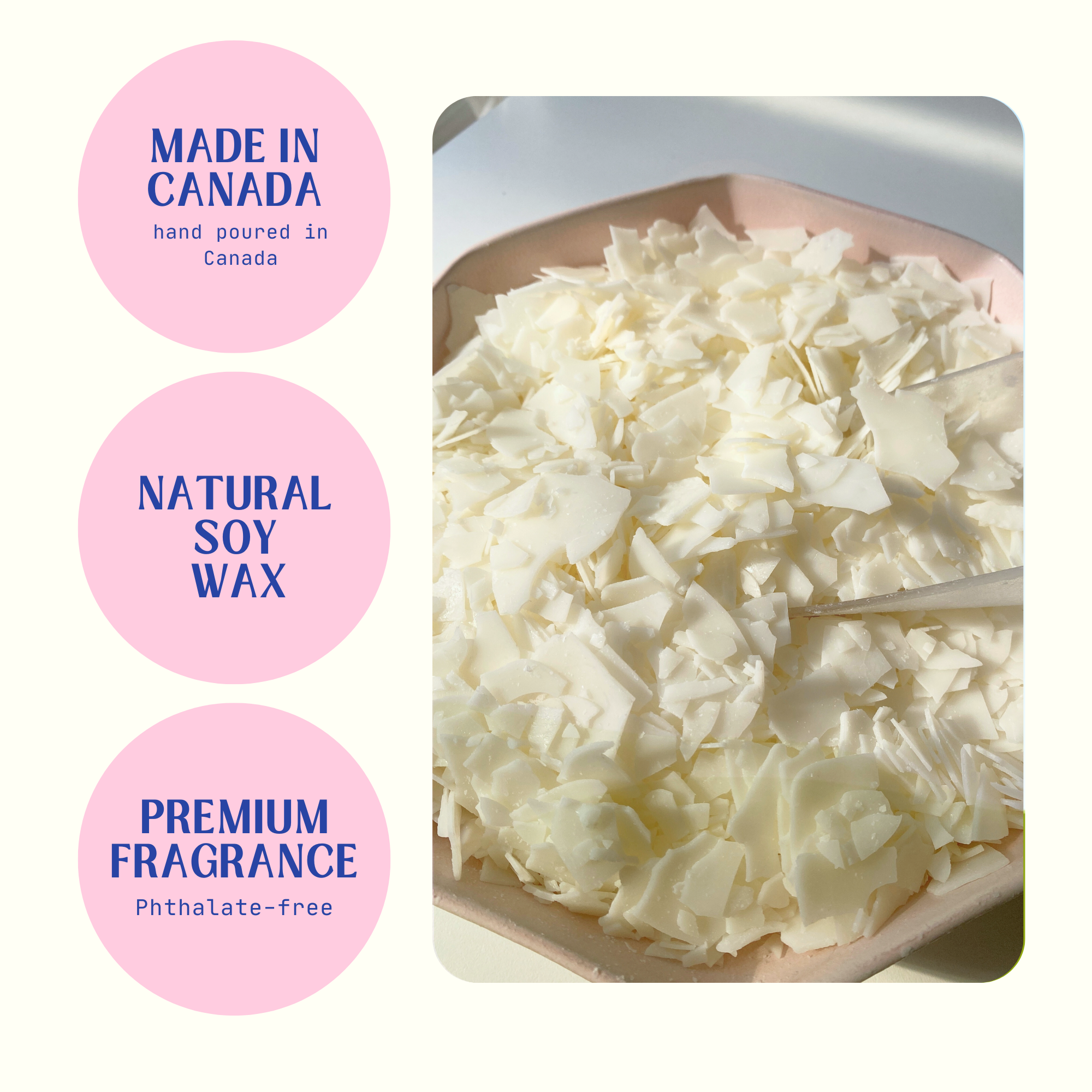 Birthday Cake Wax Melts All Natural Soy Wax heart shaped Clamshells