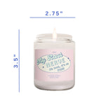 My Last Nerve... Oh look it's on Fire! 7.5 oz Coconut Soy Wax Candle (Cashmere scented candle)