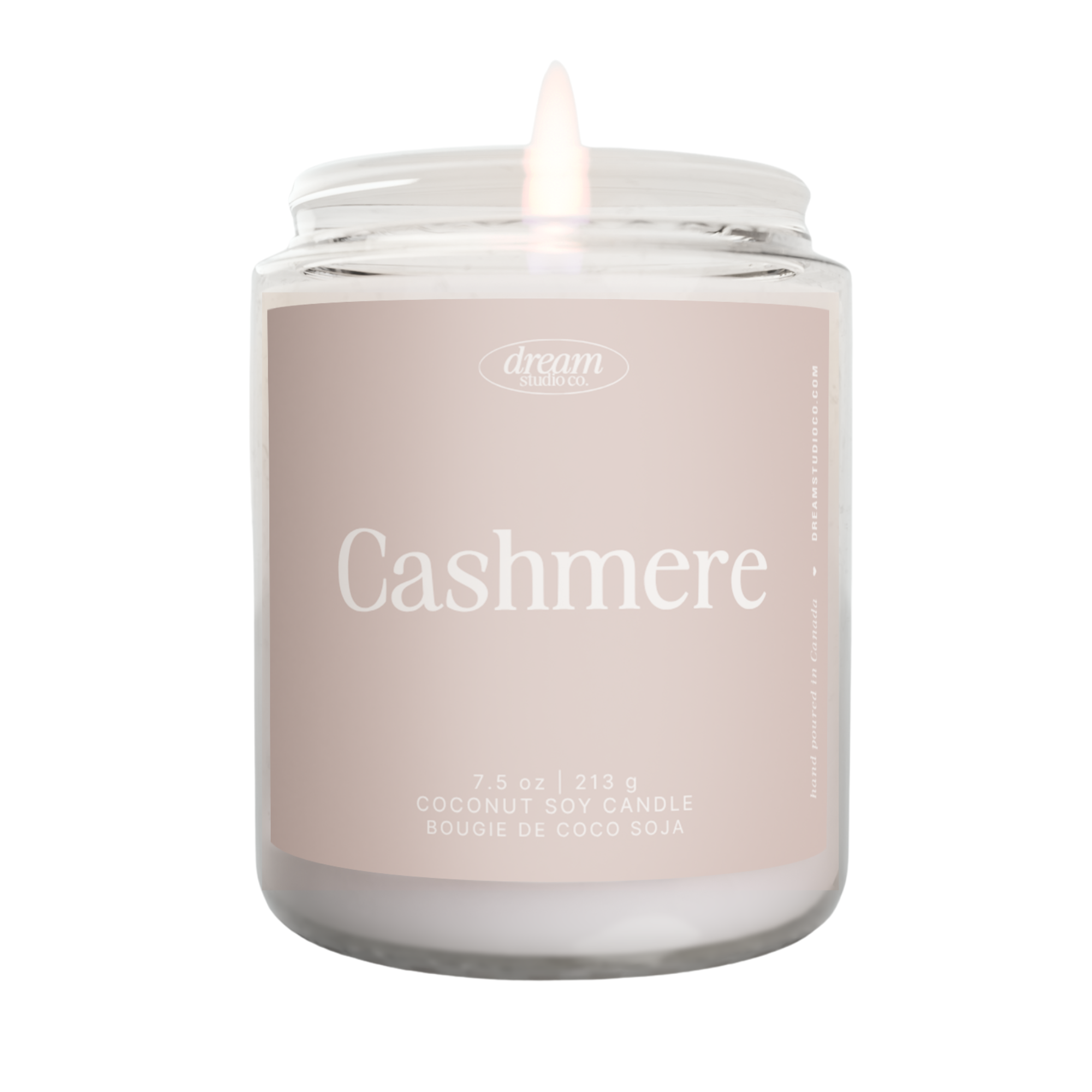 Cashmere 7.5 oz Coconut Soy Wax Candle