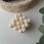 Heart bubble Pillar Candle