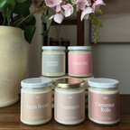 Cereal Milk Candle 7.5 oz Coconut Soy Wax Candle Pink Label