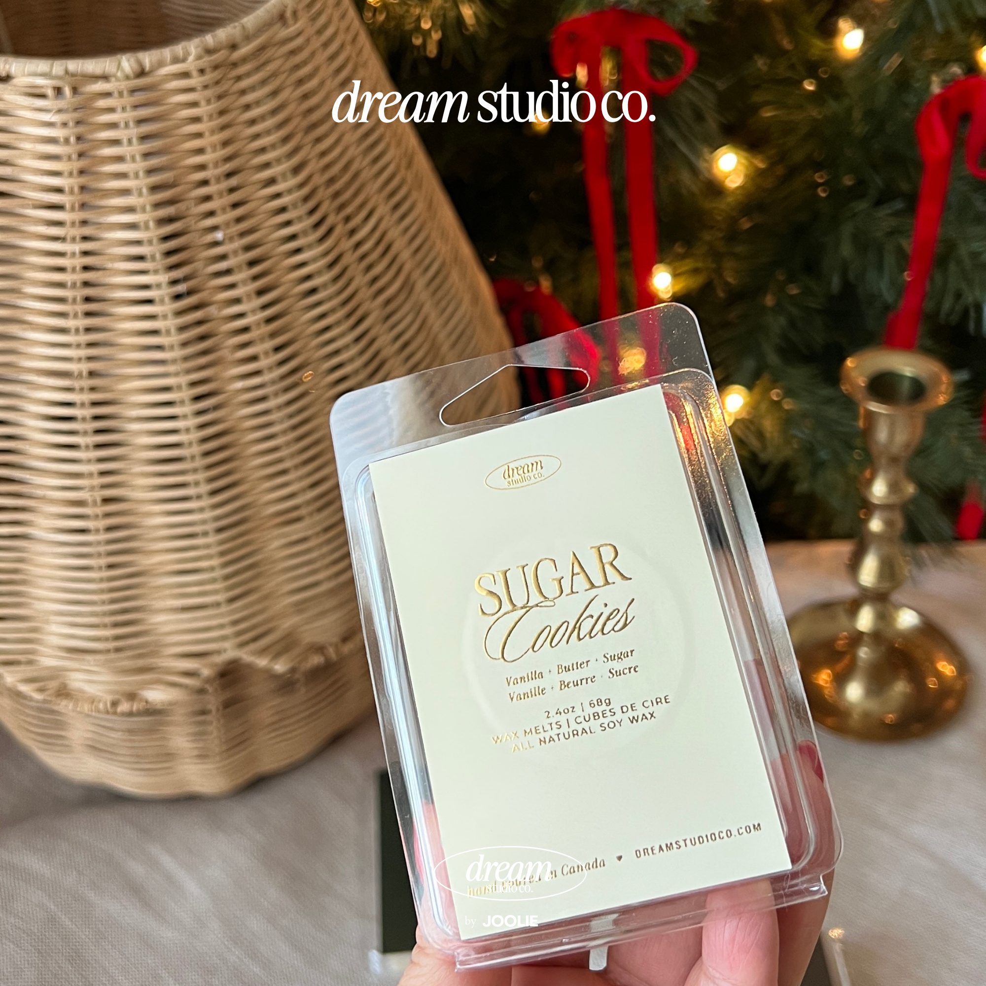 Sugar Cookies Natural Soy Wax Melts Clamshell