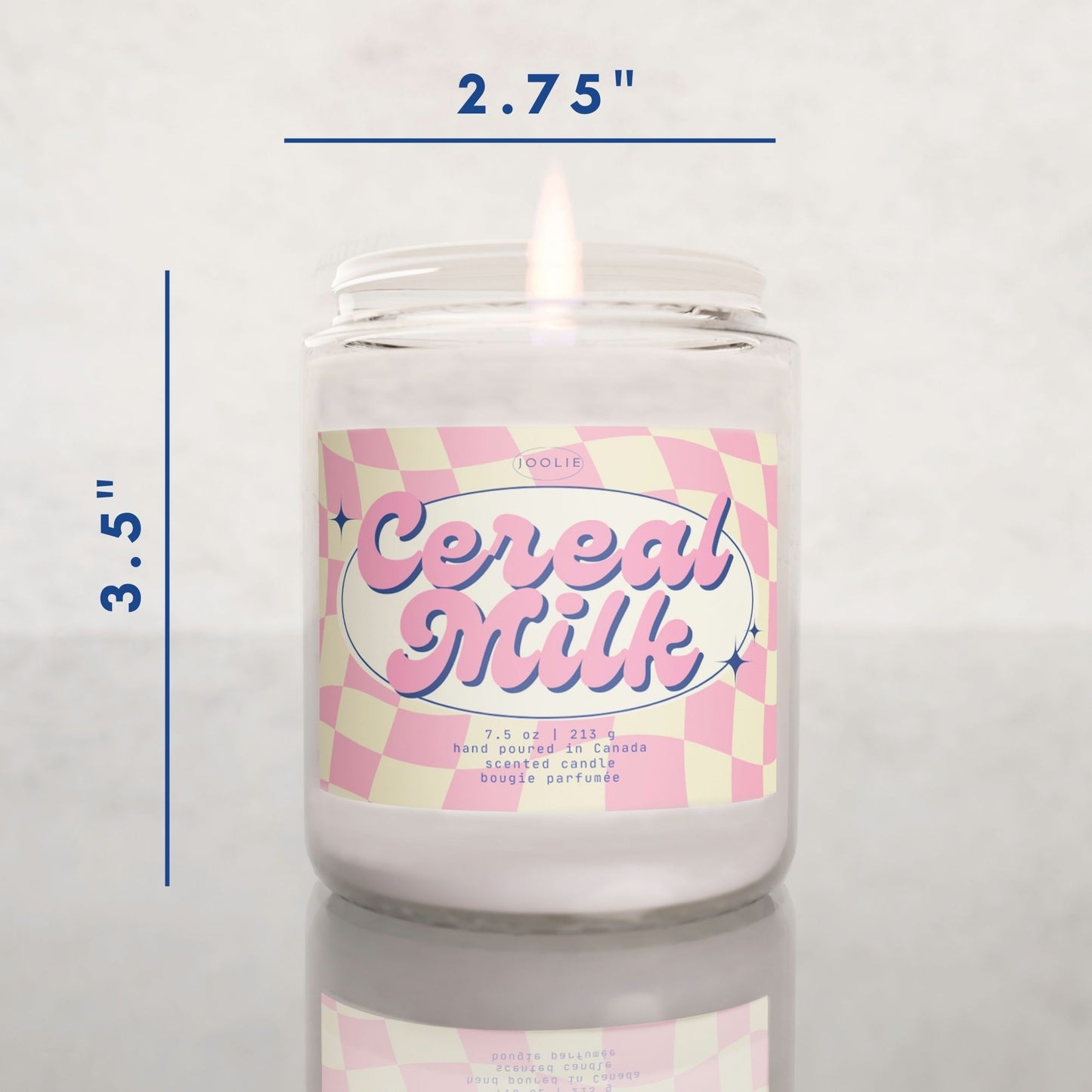 Cereal Milk Candle 7.5 oz Coconut Soy Wax Candle