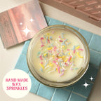 Happy Birthday Candle Coconut Soy Wax 7.5 oz