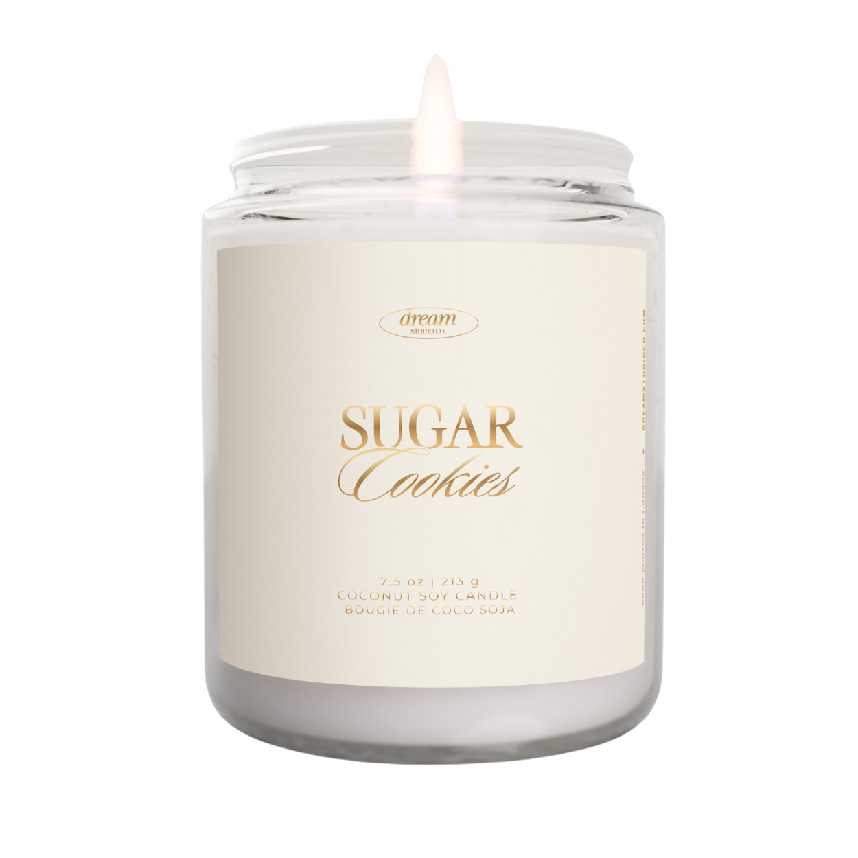 Sugar Cookies 8 oz Coconut Soy Wax Candle Holiday Collection