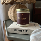 Champagne Berries 7.5 oz Coconut Soy Wax Candle