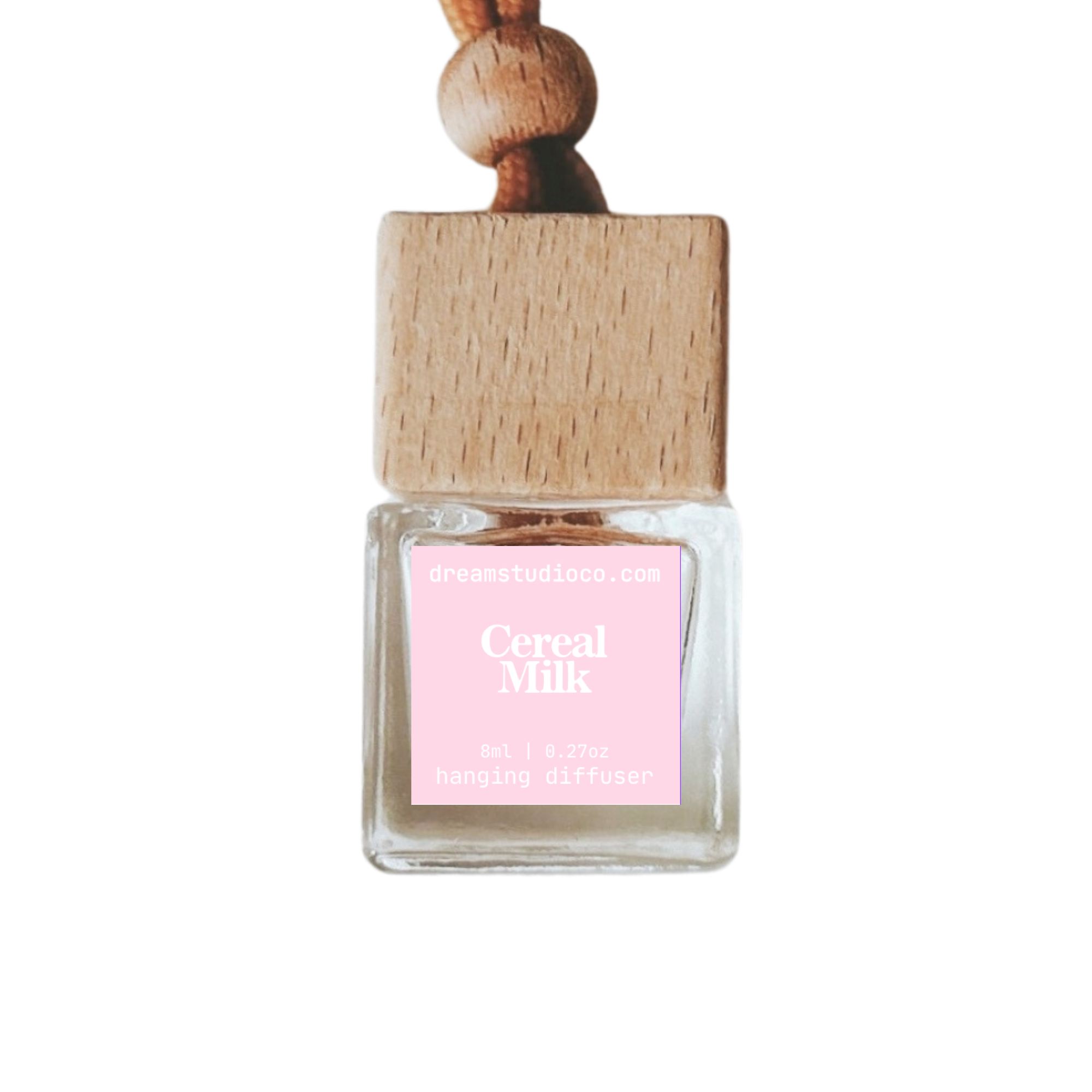 Cereal Milk hanging air freshener car diffuser 8ml Made in Canada citrus, berries, vanilla phthalate and paraben free