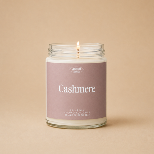 Cashmere 7.5 oz Coconut Soy Wax Candle