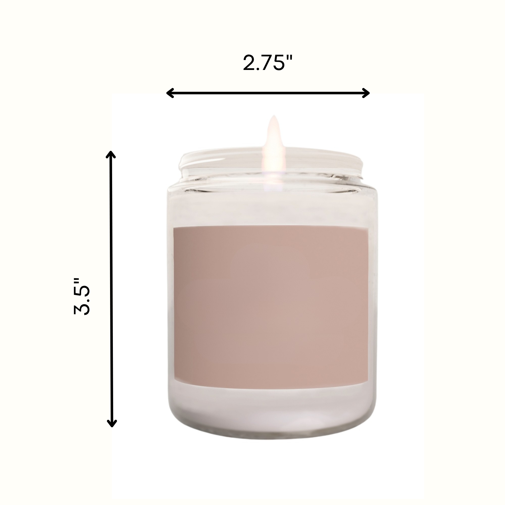 Champagne Berries 7.5 oz Coconut Soy Wax Candle Holiday Collection