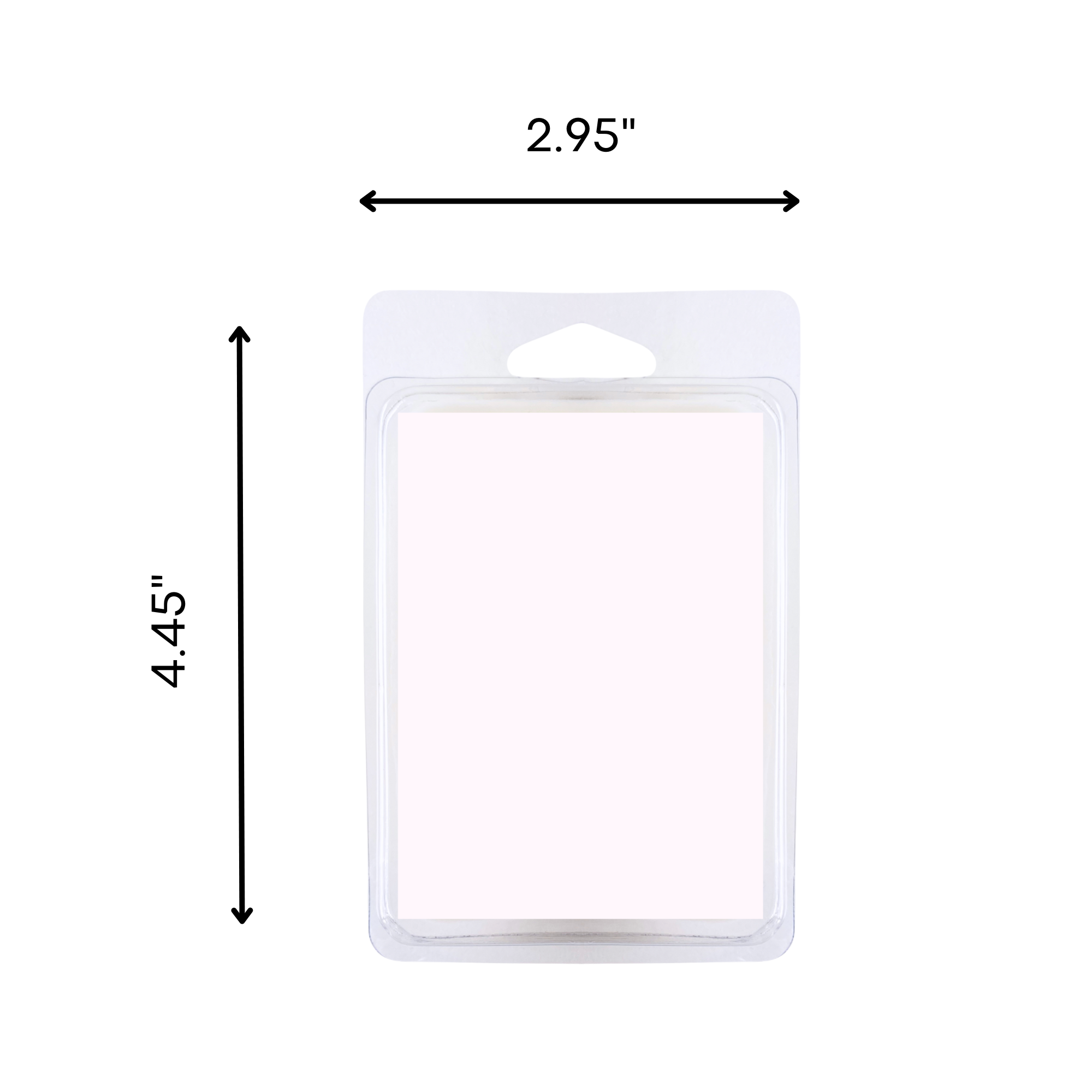 Champagne Berries Natural Soy Wax Melts Clamshell