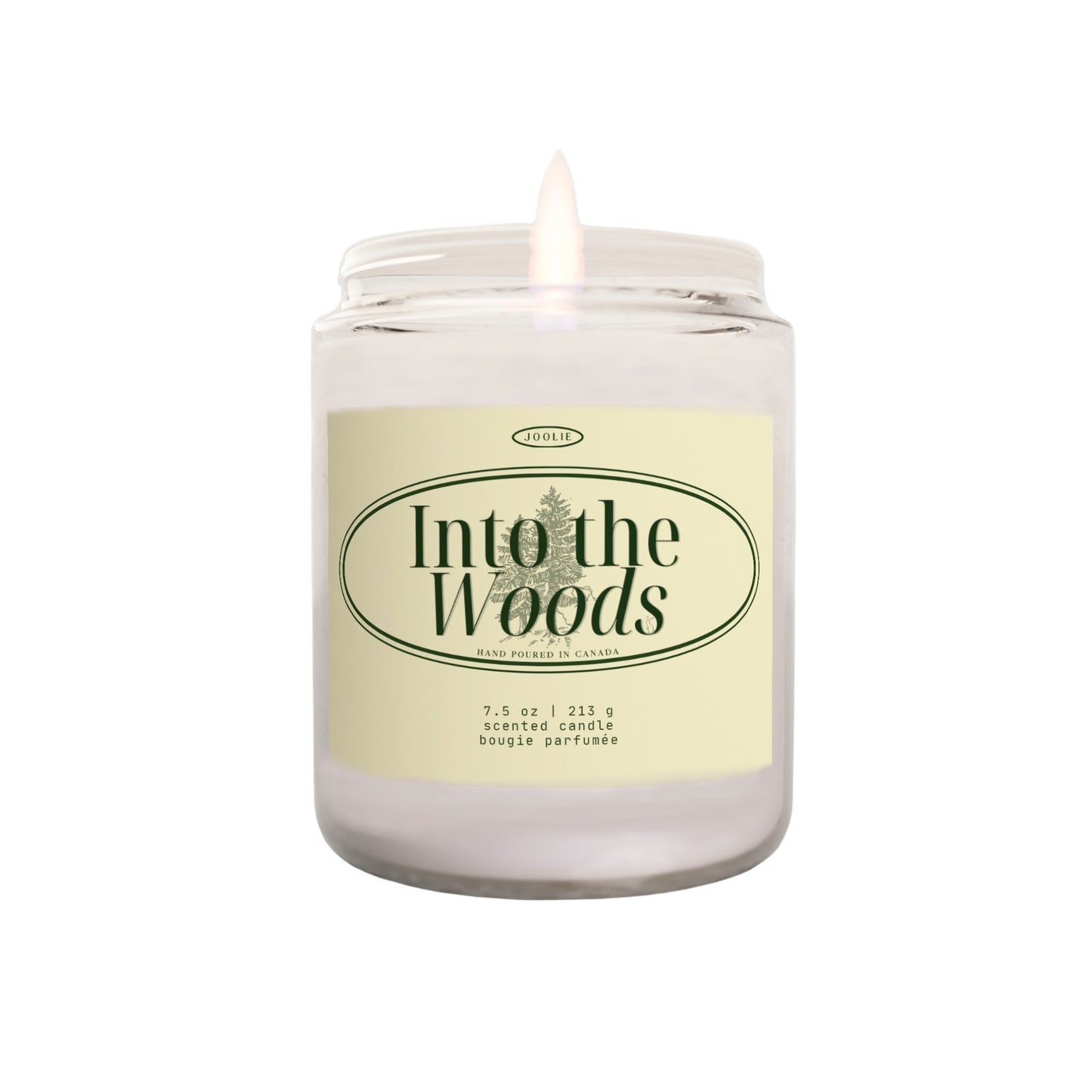 Into the Woods Balsam Fir & Cedar Candle Coconut Soy Wax 7.5 oz