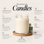 Tobacco & Vanilla Coconut Soy Wax Candle