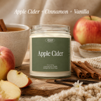 Apple Cider 7.5 oz Coconut Soy Wax Candle