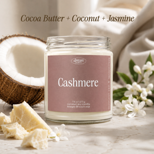 Cashmere 7.5 oz Coconut Soy Wax Candle