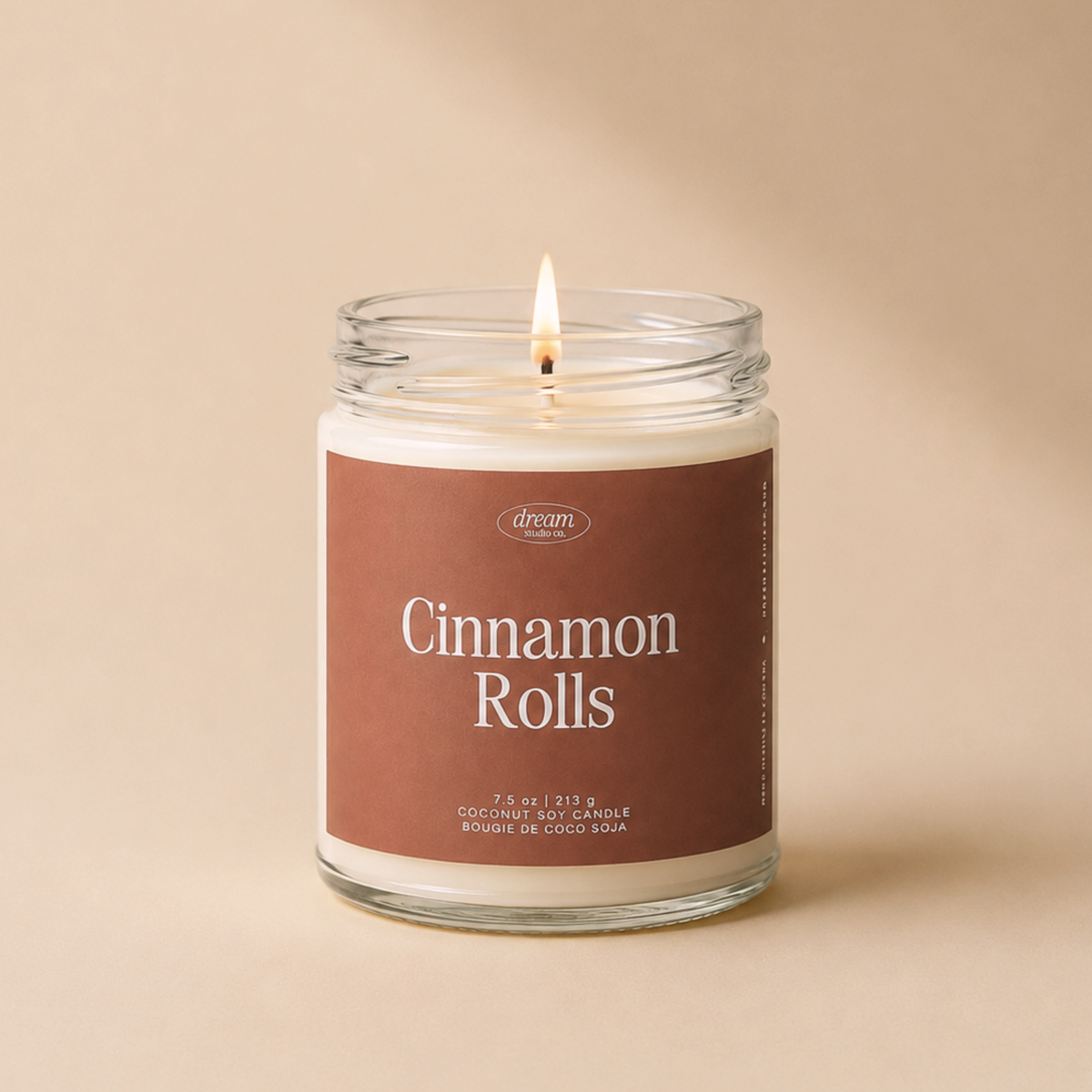 Cinnamon Rolls Coconut Soy Wax Candle