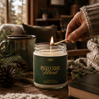 Into the Woods Balsam Fir & Cedar Candle Coconut Soy Wax 7.5 oz