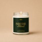 Into the Woods Balsam Fir & Cedar Candle Coconut Soy Wax 7.5 oz