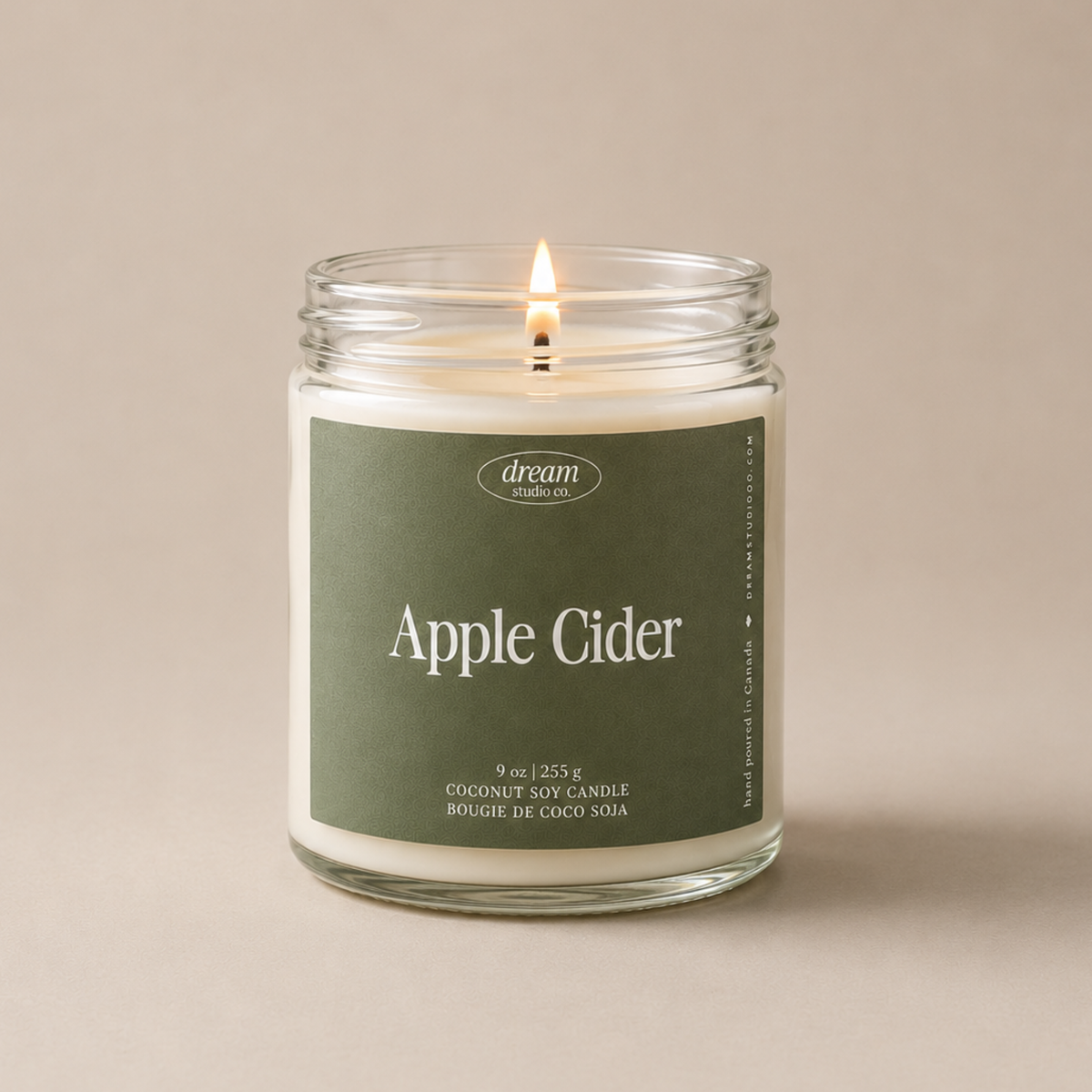 Apple Cider 7.5 oz Coconut Soy Wax Candle