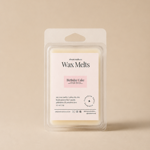 Birthday Cake Wax Melts Soy Wax Clamshells