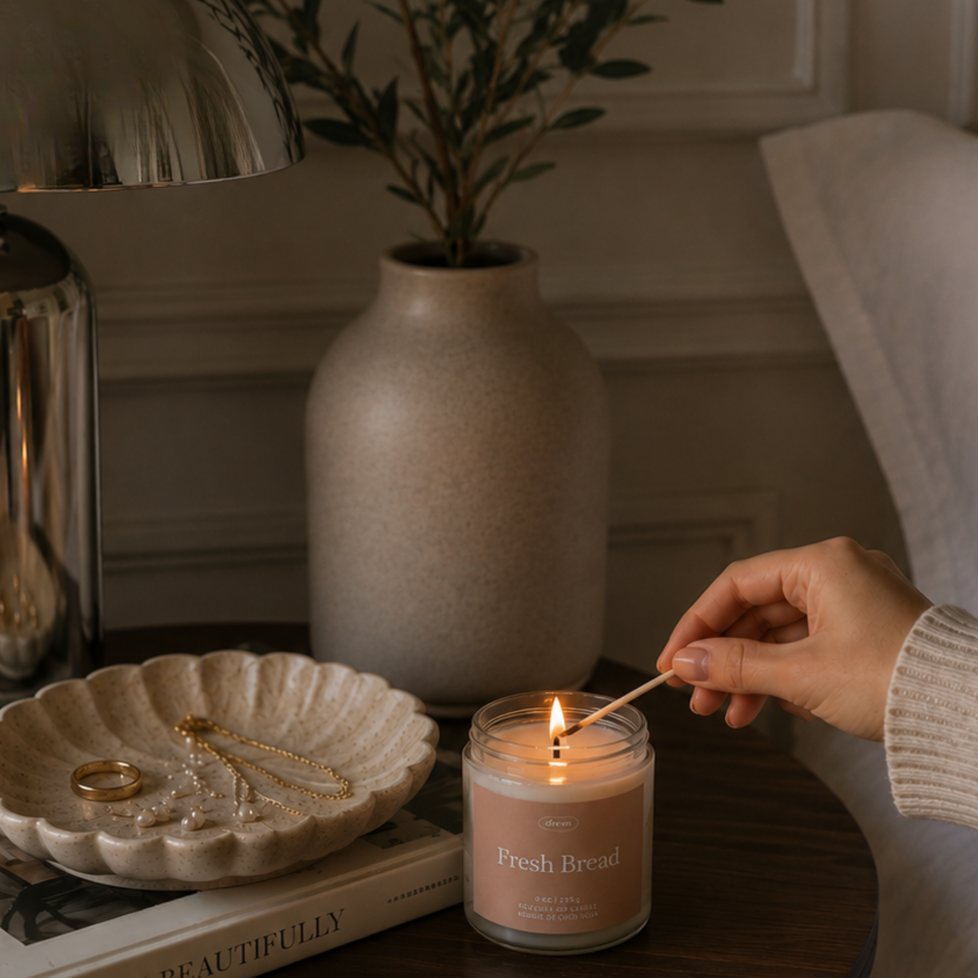 Fresh Bread 7.5 oz Coconut Soy Wax Candle
