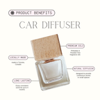 Island Breeze hanging air freshener car diffuser 8ml Made in Canada phthalate and paraben free