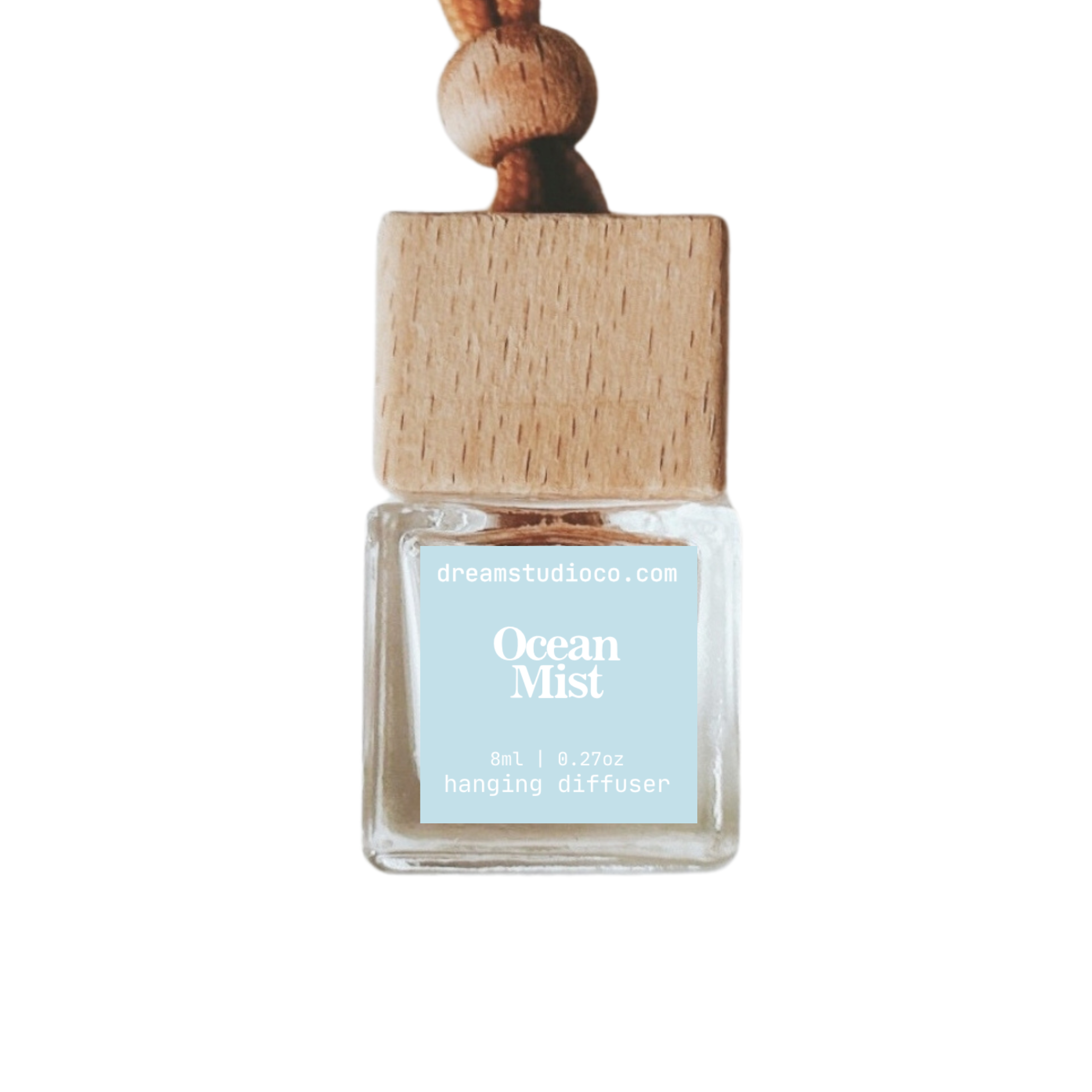Ocean Mist hanging air freshener car diffuser 8ml Made in Canada phthalate and paraben free