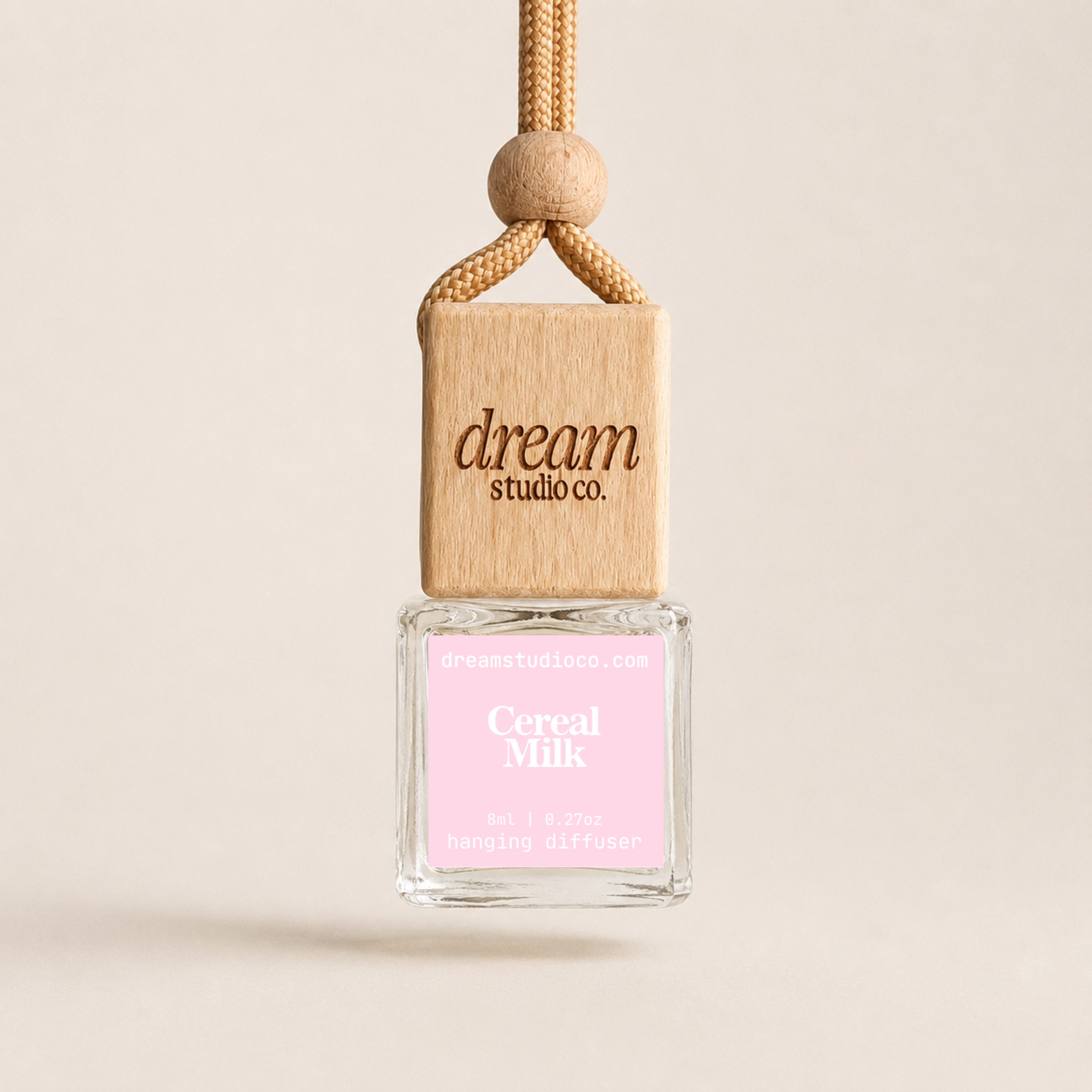 Cereal Milk hanging air freshener car diffuser