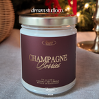 Champagne Berries 7.5 oz Coconut Soy Wax Candle Holiday Collection