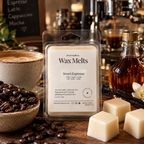 Sweet Espresso Wax Melts Natural Soy Wax tarts Clamshells
