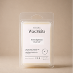Sweet Espresso Wax Melts Natural Soy Wax tarts Clamshells