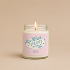 My Last Nerve... Oh look it's on Fire! Candle (Cashmere scented)