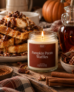 Pumpkin Pecan Waffles 7.5 oz Coconut Soy Wax Candle