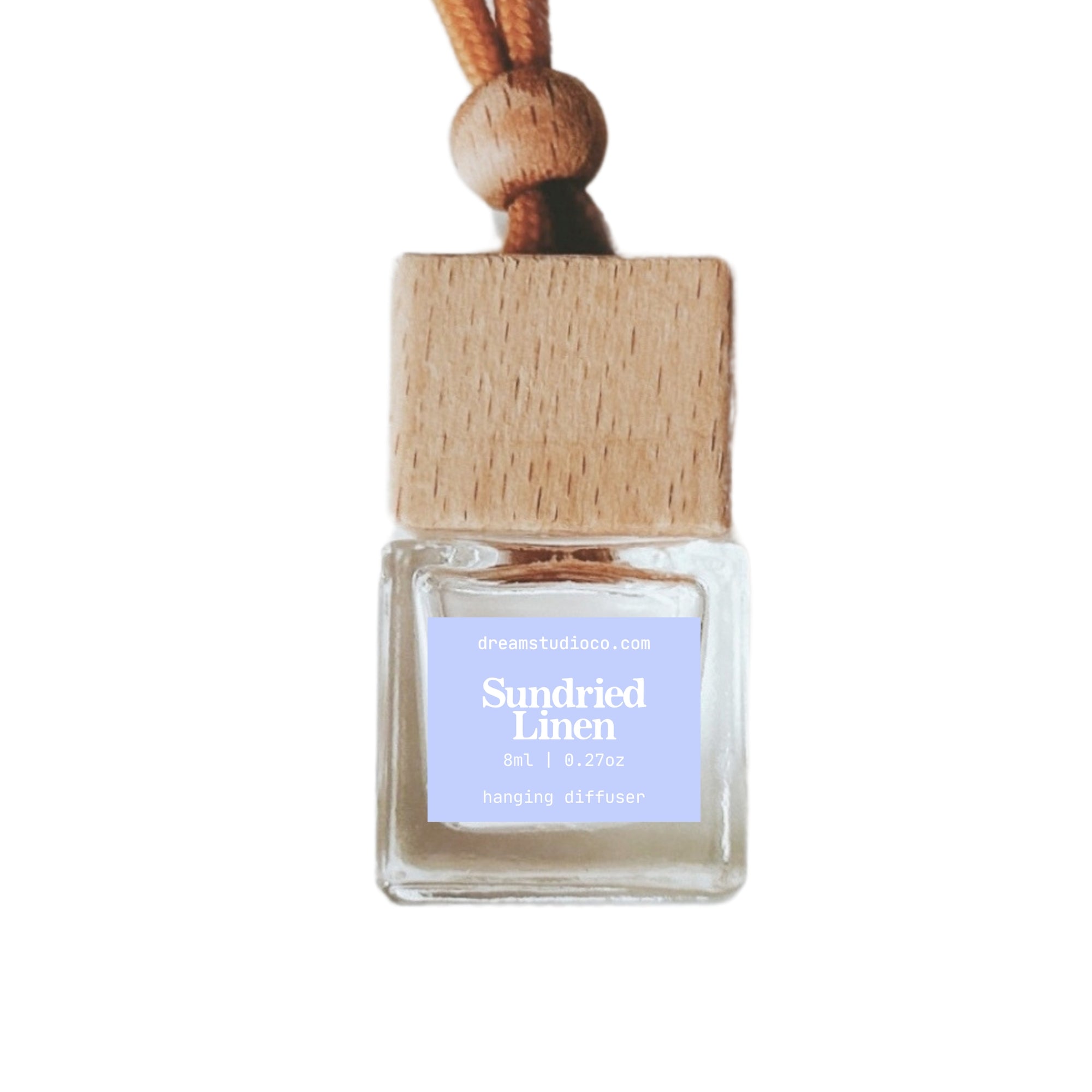 Sundried Linen hanging air freshener car diffuser 8ml Made in Canada phthalate and paraben free