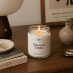 Tobacco & Vanilla Coconut Soy Wax Candle