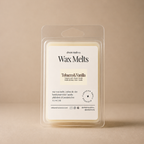 Tobacco & Vanilla Wax Melts Natural Soy Wax Clamshells